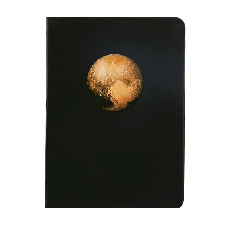 Planet series graffiti black card hardcover black inner page notebook diary DIY handbook album