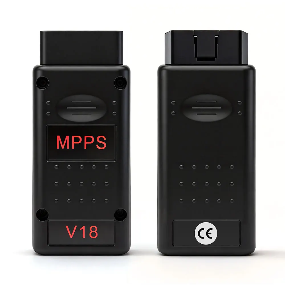 MPPS V18 Chip Tuning Interface Auto OBD2 ECU Tunning Flasher With Breakout Tricore Cable for EDC15 EDC16 EDC17