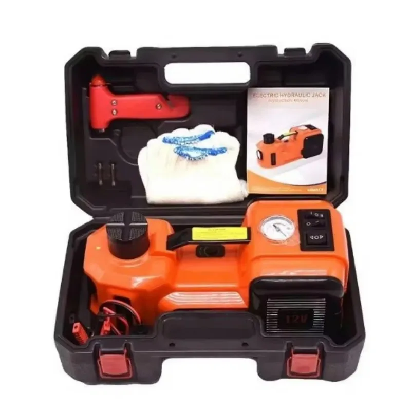 multifunctional 3 in 1 portable electric 12v hydraulic car engine jack 5 tons electric wrench car jack