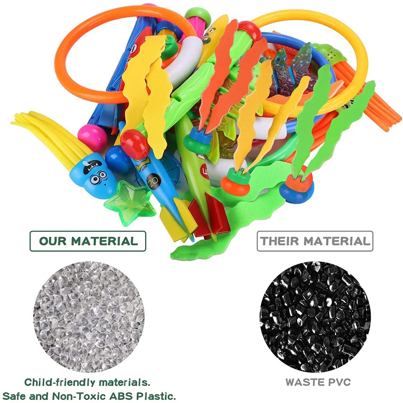 어린이 및 성인용 수영장 장난감, 수중 여름 수영 게임, 연습 다이빙, 부모-자녀 상호 작용 물 게임