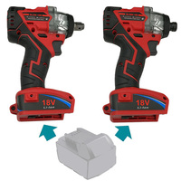 Cordless Trechargeable Brushless Impact Wrench Screwdriver Electric Power Tool Can Use for Milwaukee 18V Lithium Battery