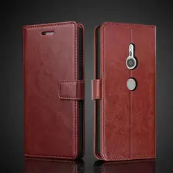 Card Holder Cover Case for Sony Xperia XZ2 Premium 5.8