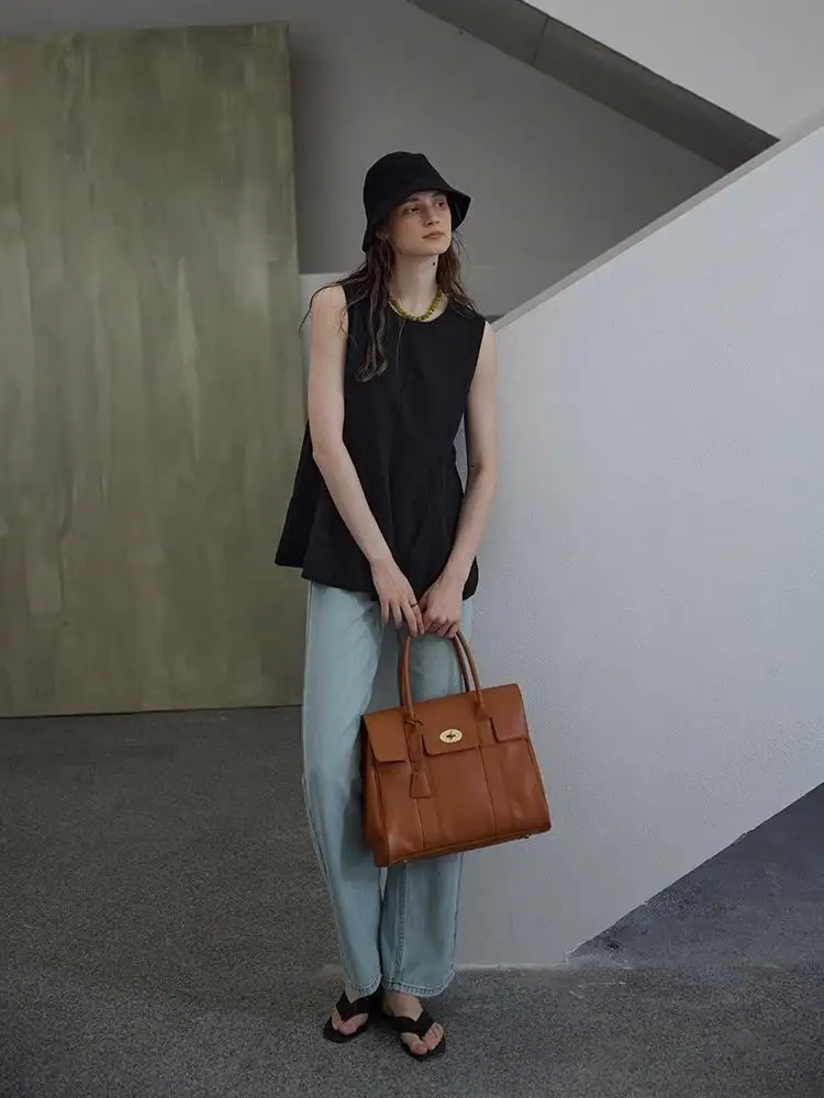 Bianco Cotone Lino Svel Donna irt Estate 2025 Nuovo raccolto in vita rotondo Ne irt French Sle Loose Fit Materiale sottile