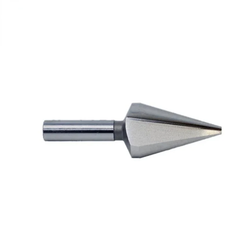 High Precision Straight Shank HSS Countersink Bit 3 Flutes 30 Angle YG Alloy Chamfer Cutter D16.5 - D31.5mm