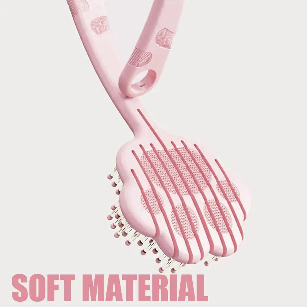 

Professional Hair Salon Comb Women's Fluffy Massage Claw Comb Top Hair Cat Tool Comb High Brain Q0Z0