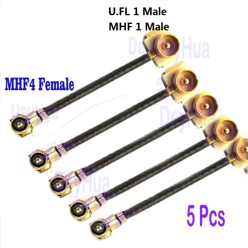 5 stks U.fl 1 naar MHF4 MHF 1 naar MHF4 Kabel Connector 5 CM 10 CM 15 20 30 CM