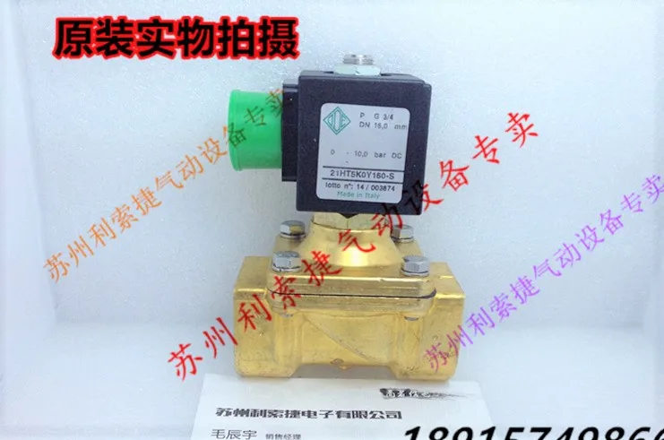 21HT5K0Y160 Italian ODE Solenoid Valve G3/4 DN20 6 Points Two-way Solenoid Valve