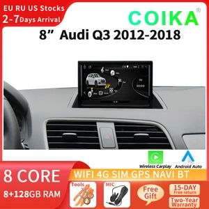 Android Touch Screen Car Stereo for Audi Q3, Wireless Carplay, Auto Radio Player, BT, WiFi, yes, GPS navigation, 8 inches, 2012-2018 Main Multimedia Sales Audi Q3 - №5