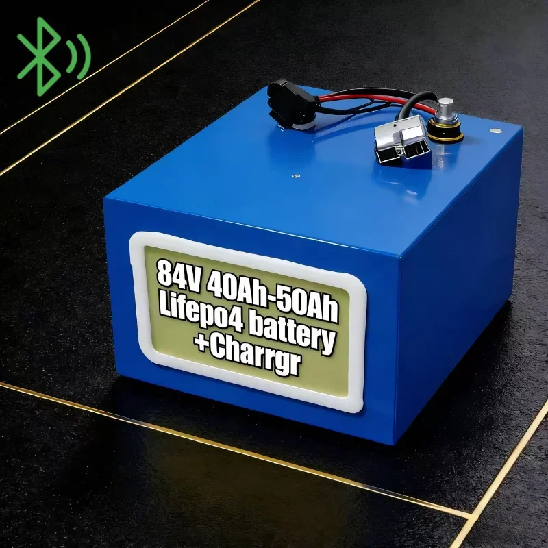 

High-Power LiFePO4 Battery (27S 84V/24S 72V, 40Ah-50Ah) Built-in BMSIdeal for 3000W-6000W inverters and two-wheelersPerfect for