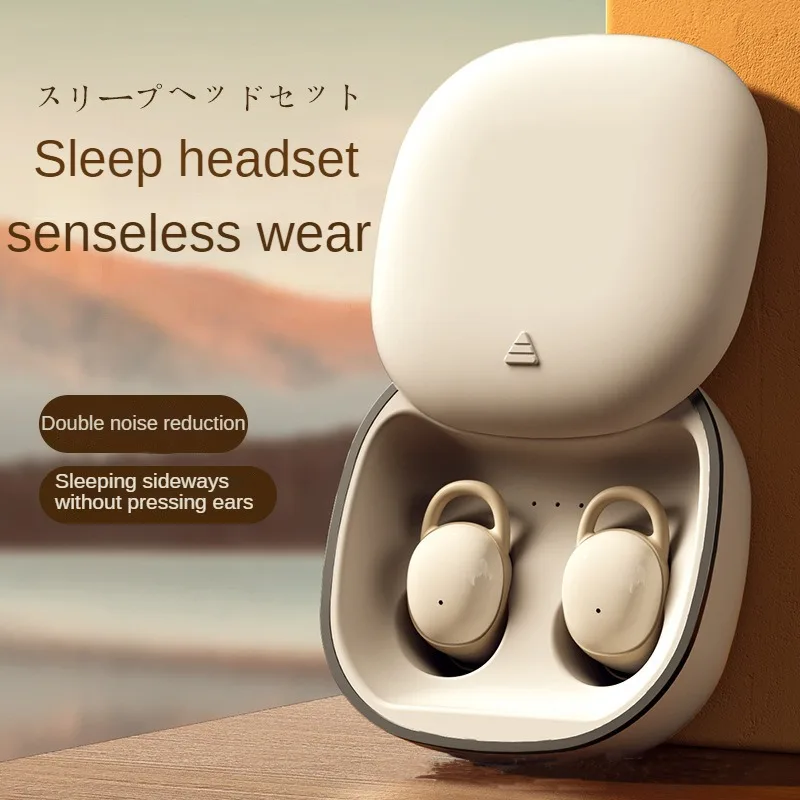 

TWS Noise Cancellation Wireless Bluetooth Earphones Sleeping Earbuds Noise Cancelling Headsets with Microphone for Huawei Iphone