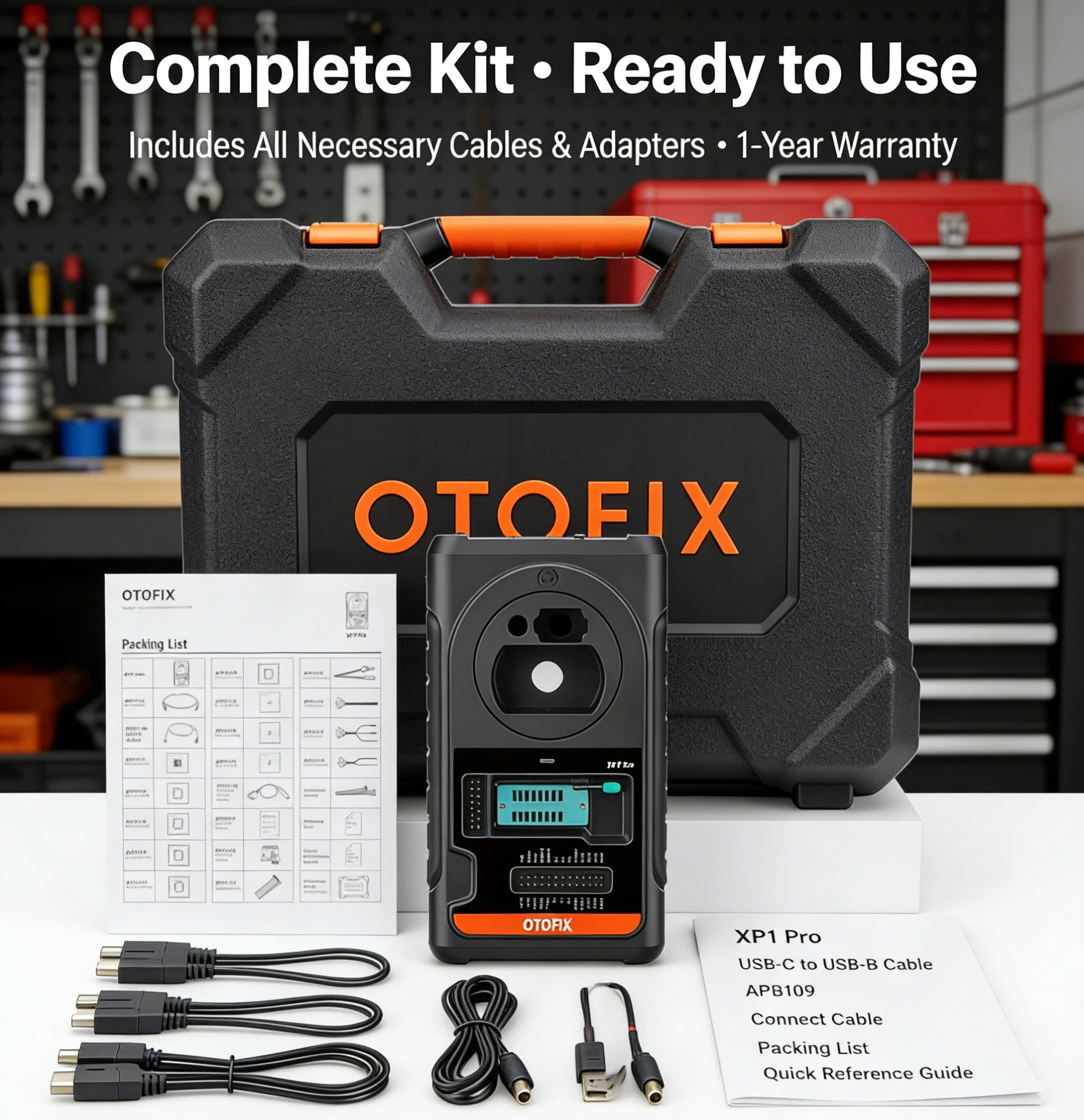 OTOFIX XP1 PRO All in One Auto Key Programming Accessory Tool for OTOFIX IM1 IM2 Upgrade Version of XP1