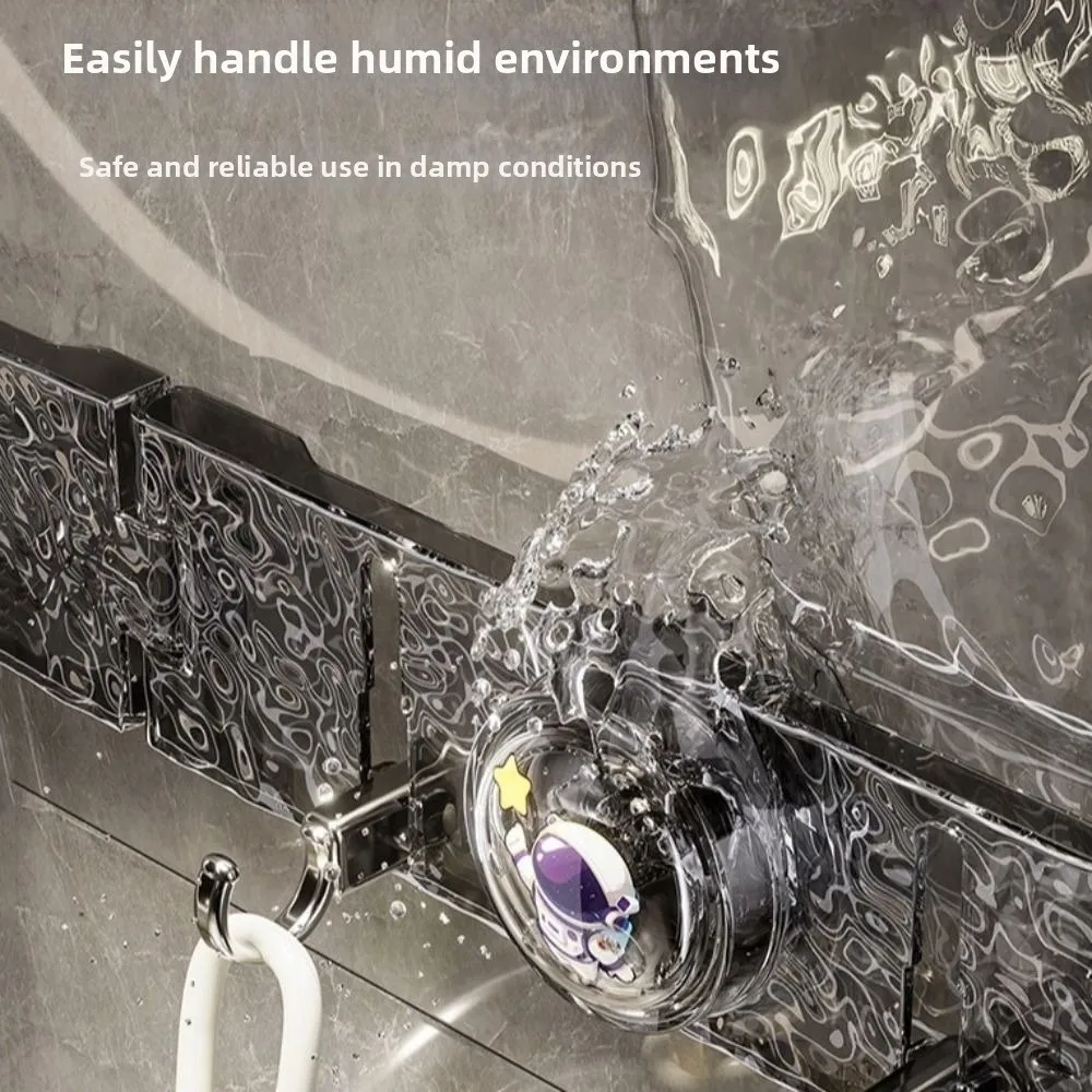 

Rotating Folding Suction Cup Hook Non-Slip Multi-Purpose Wall Mounted Hook Space Saving High Weight Towel Rack