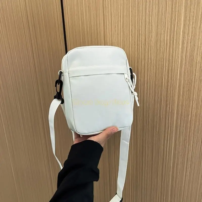 

X90D Fashionable Shoulder Bag for Women Man Small Phone Bag Solid Color Crossbody Bag Wallet Purse Simple Bag
