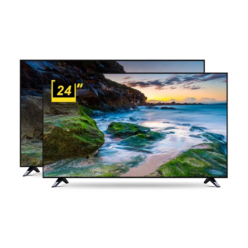 

High end customized TV STLF ZJWCheap Price Narrow Screen Smart TV 24 32 40 43 50 55 65 Inch LED Television Hotel Room Drop-resis