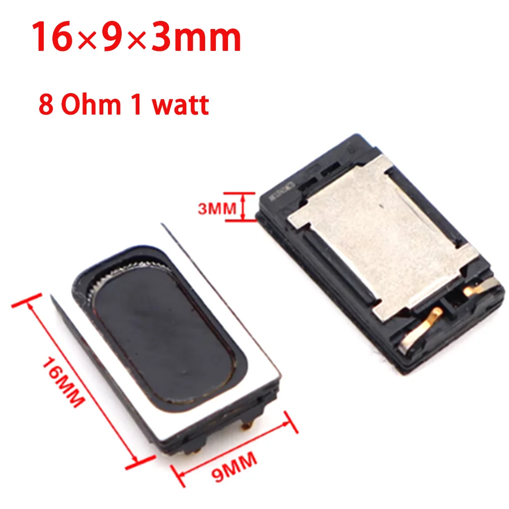 

1511/1609 Waterproof 8R 1W Aluminum Film Bullet Square Magnetic Speaker 8 ohm 1 Watt Smart Watch Laptop Speaker15*11mm/16*09mm