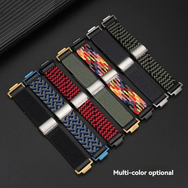 For Casio DW5600 DW-5600 GW-B5600 GW-M5610 DW-6900 GA-2100 GM2100 Modified Elastic Nylon Watch Strap Fashion Fabric Bracelet