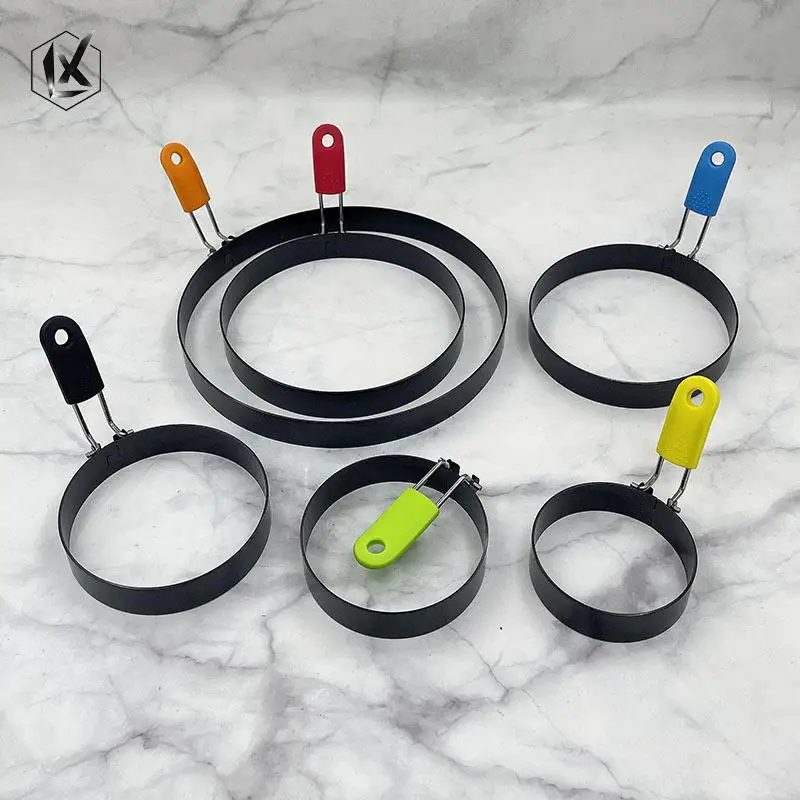 

Большая форма для яиц из нержавеющей стали, антипригарная форма для блинов, форма для омлета в форме сердца, форма для рисовых шариков, кухонный инструмент для приготовления пищи, DIY-форма