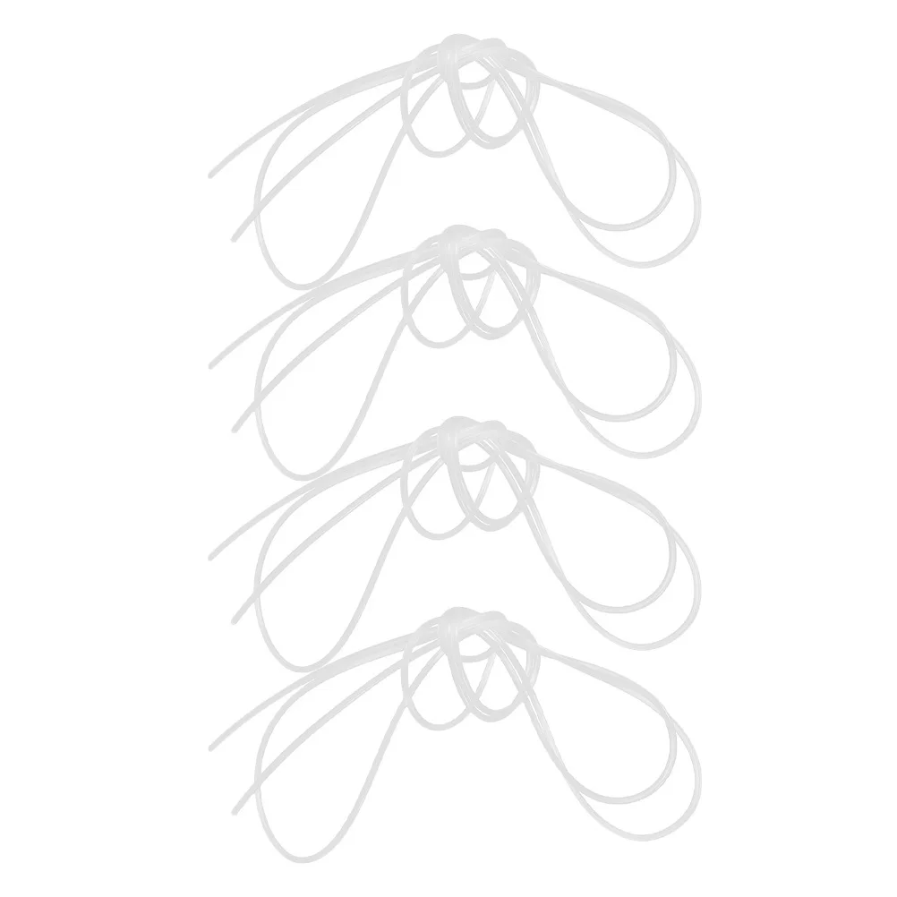 4 stuks basketbalring rijgen touw nylon zware vervanging netto binnen buiten frame netto accessoire basketbalring touw