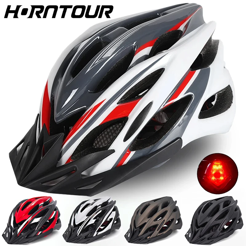 

Big Size Adults Bicycle Helmet with Sun Visors Lightweight Riding Safety MTB Cycling Helmets for Men Head Protection Bike Helmet