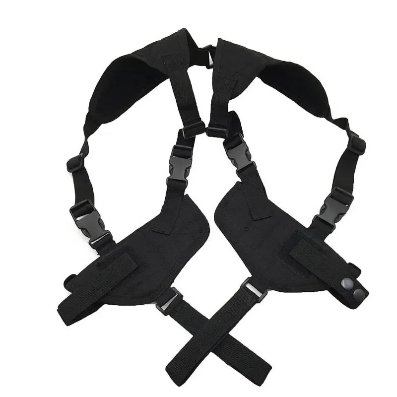 DulUniversal-Holster d'arme de poing en poudre pour touristes, sac de transport dissimulé, initié à l'aisselle, magasins de pistolets droitiers