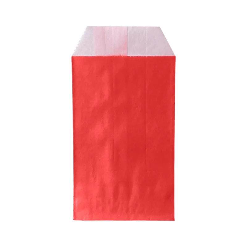 50 stuks mini veelkleurige kraftpapieren zakjes – effen kleur geschenkzakjes voor bruiloften, feesten, uitnodigingen en groet
