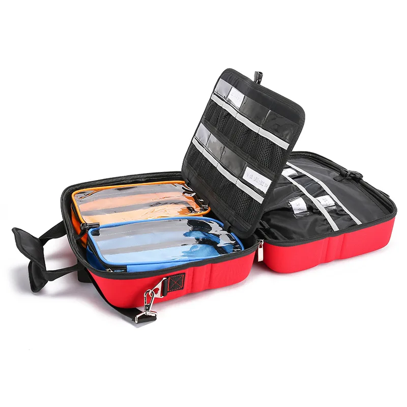 Imagem -04 - Impermeável Multifuncional Kit de Primeiros Socorros Acessórios Médicos Atadura Tática Médico Visitando Bolsa Kit de Sobrevivência Camping Carro