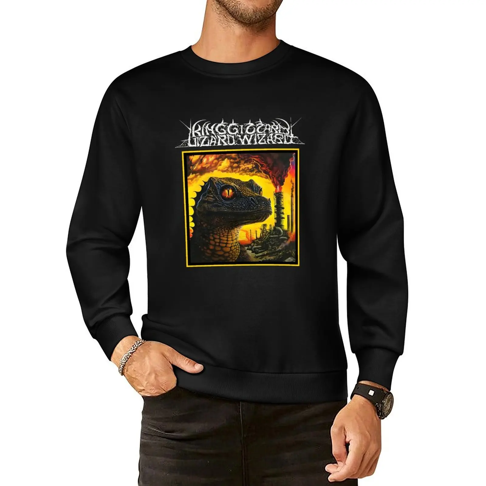 PetroDragonic Apocalypse with title Pullover Hoodie blouse japanese style sports sweatshirt man