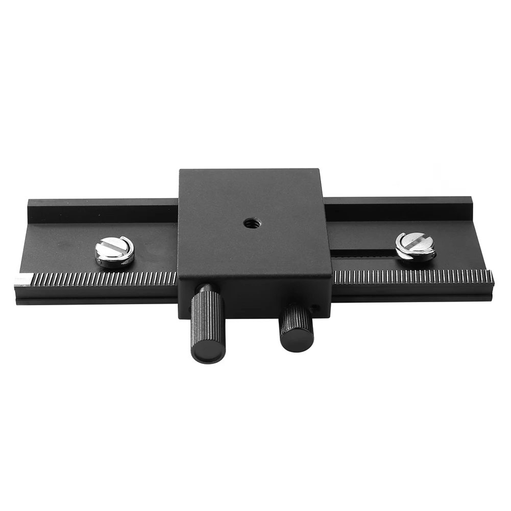LP-01 Macro Focusing Rail Slider For Can&n Nik&n S&ny Pentax DSLR 1/4" Screw Focusing Movable