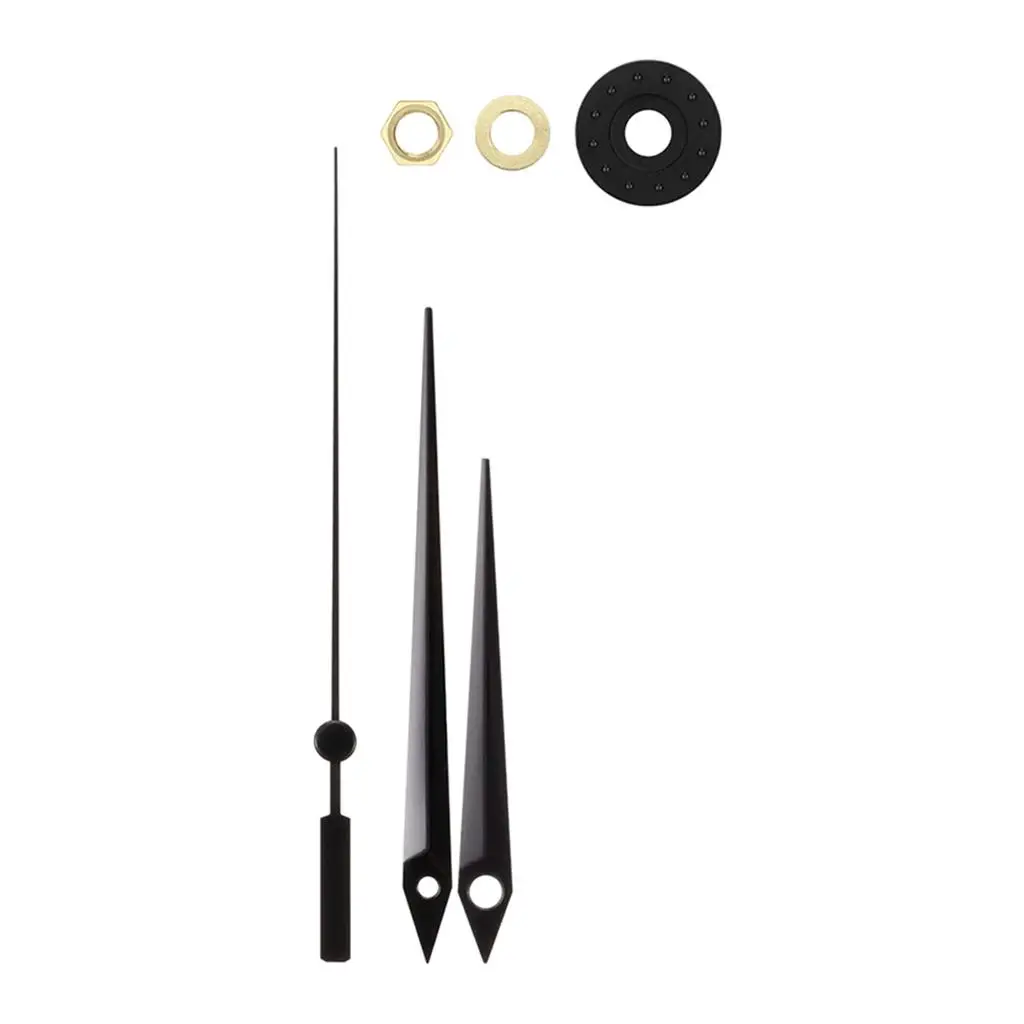 Metal Quartz Clock Mechanism DIY Repair Kit Silent Sweep Movement Core for Home Wall Clock Replacement