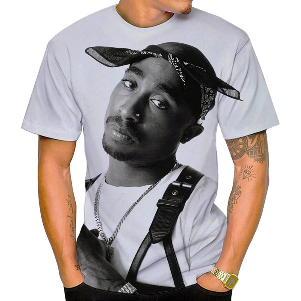 

Мужская футболка с 3D принтом, спортивная, быстросохнущая, дышащая, 2PAC, группа, музыка, хип-хоп, рок, детская, летняя, повседневная, с короткими рукавами