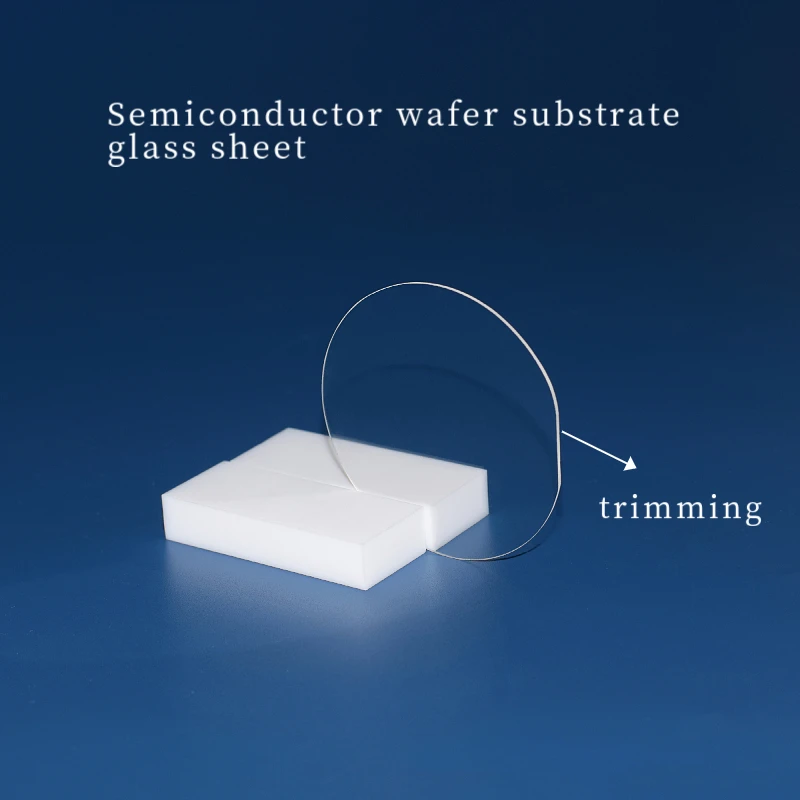 

Multiple size 2/4/6/8 inch high-precision optical semiconductor wafer substrate glass sheet for university laboratory research