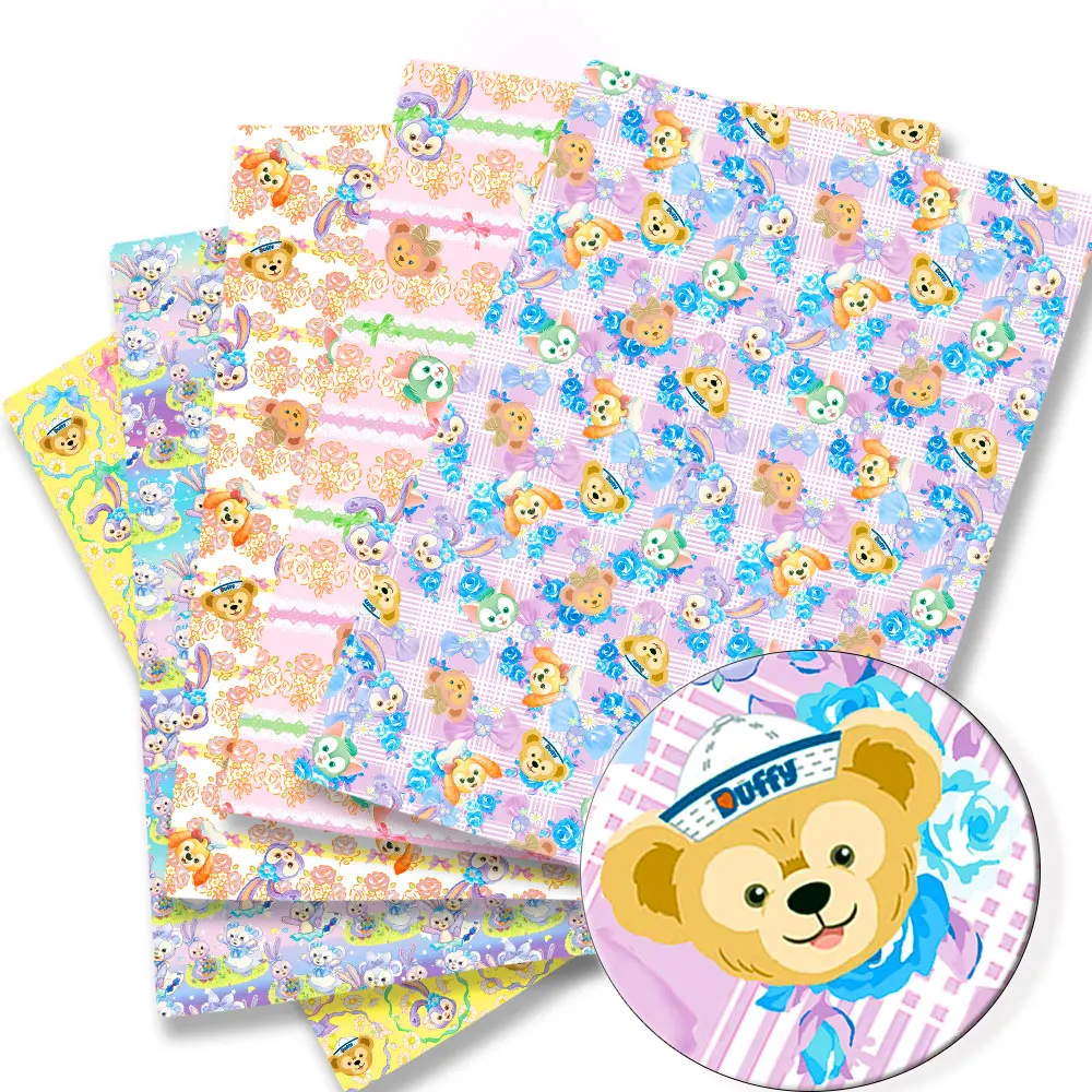

disney fabric 140x50CM Cartoon cotton fabric Patchwork Tissue Kid Home Textile Sewing Doll Dress Curtain Polyester cotton Fabric