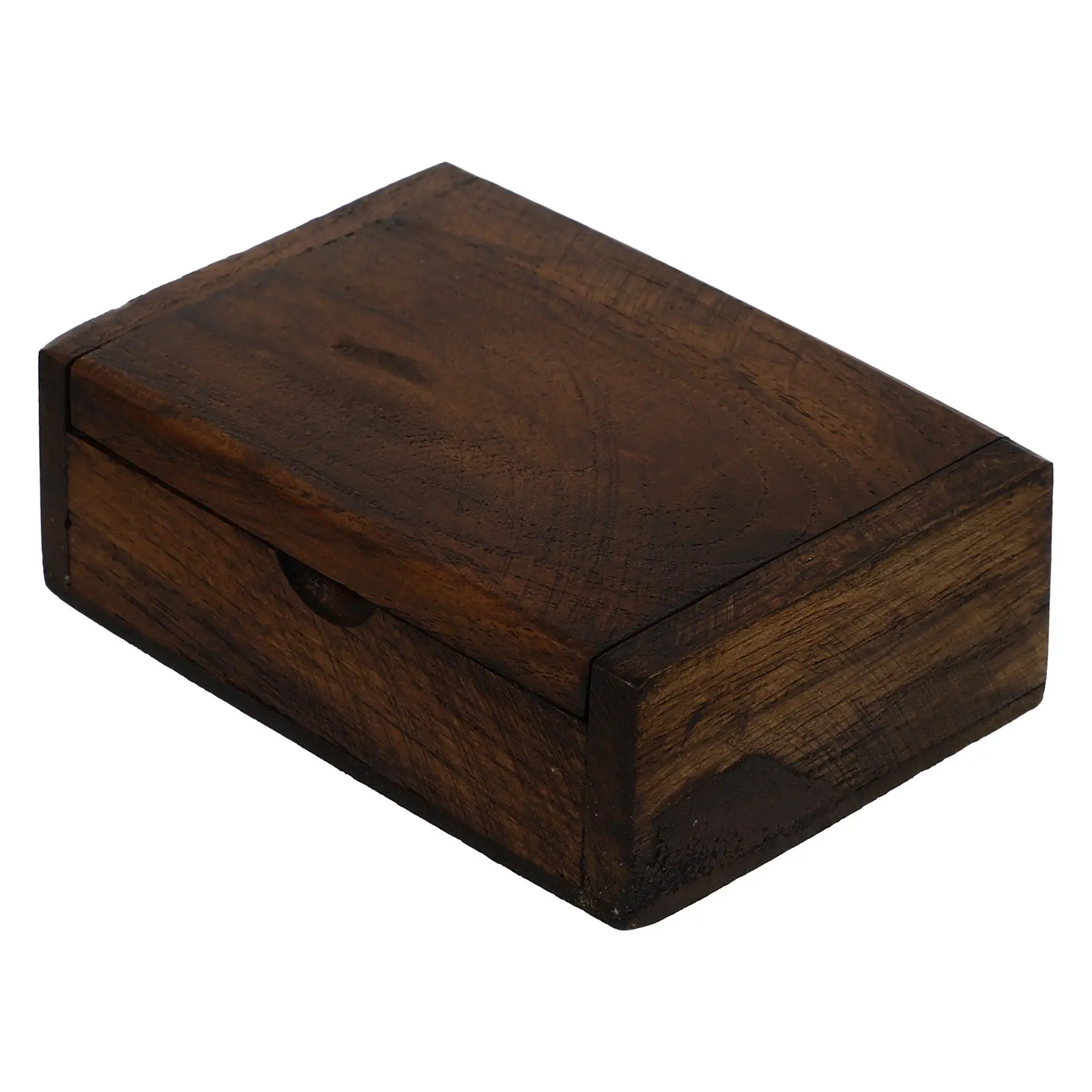 

Деревянный органайзер для хранения украшений и визиток, настольный декоративный контейнер для дома, офиса, спальни, гостиной (1 шт.)