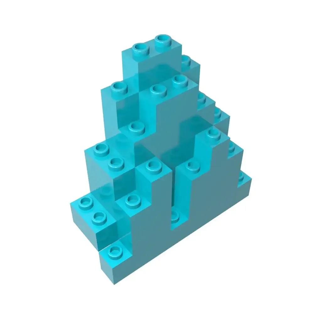 gobricks-1-шт-moc-3x8x7-rock-panel-Треугольный-кирпич-совместимый-с-моделью-6083-детали-строительных-блоков-детские-игрушки-головоломки-подарки