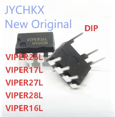 5/PCS VIPER17L VIPER16L VIPER26L VIPER27L VIPER28L DIP Switching power supply chip In Stock