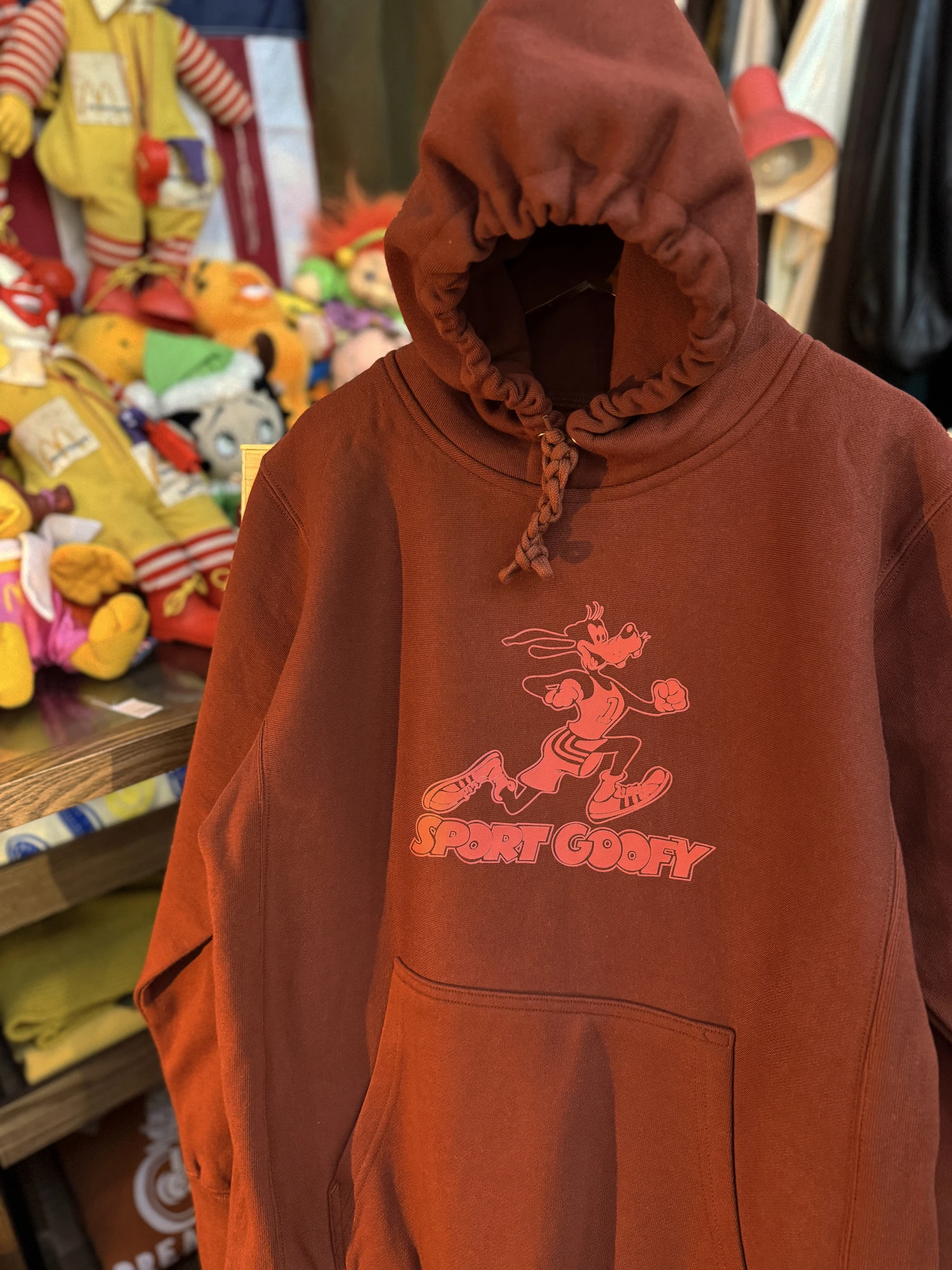 Felpa Vintage con Cappuccio Foderata in Cotone e Poliestere, Stile Retrò per Corsa e Tempo Libero