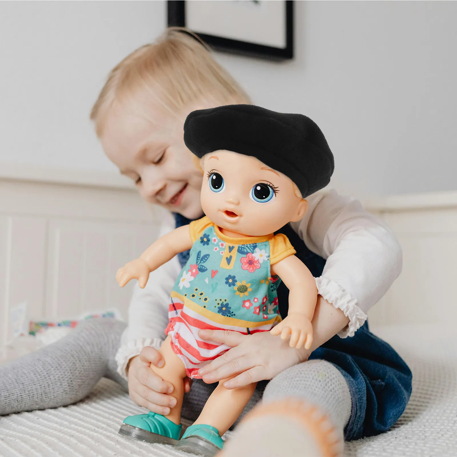 

10Cm Cotton Wool Beret Hat for Miniature French Style Tiny Party Hat Birthday Tea Party Favors Craft Decor Mini Cap