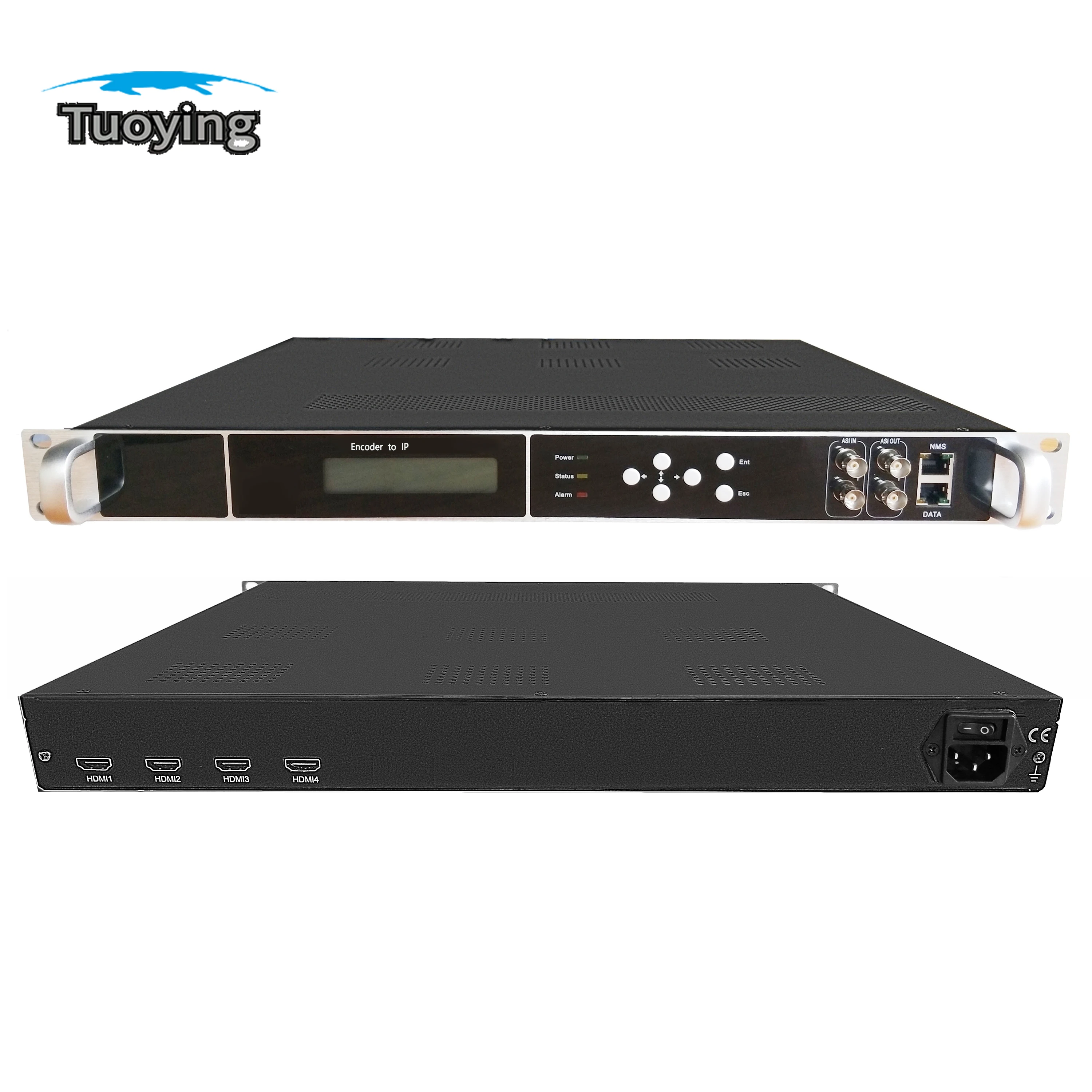 Système de Télévision avec 4, 8, 12, 16, 24 Canaux, Hdmi à Ip Asi, pour Hôtel, Catv, Hdissits H264, EnprintIptv, Streaming en Direct, Support UDP/RTP