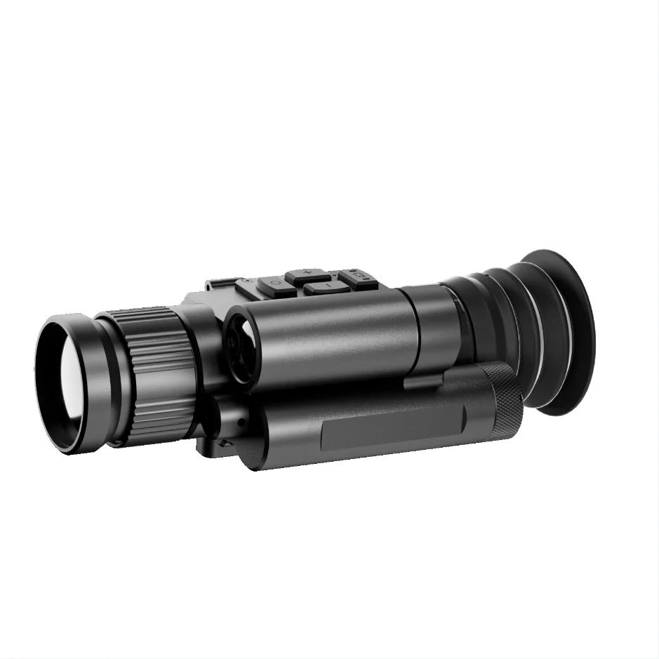 LASERSHOT 640 HD Detection Distance 2500m Thermal Imaging Scope Night Vision Hunting With 4X And 8X Digital Zoom