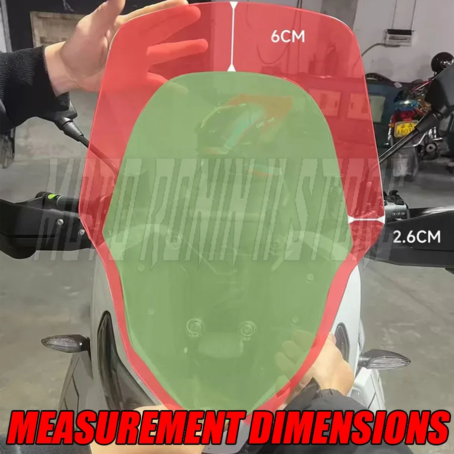 For Morini X Cape X-Cape 1200 XCape 1200 Motorcycle Windscreens Windshield Wind Deflectors Viser Visor