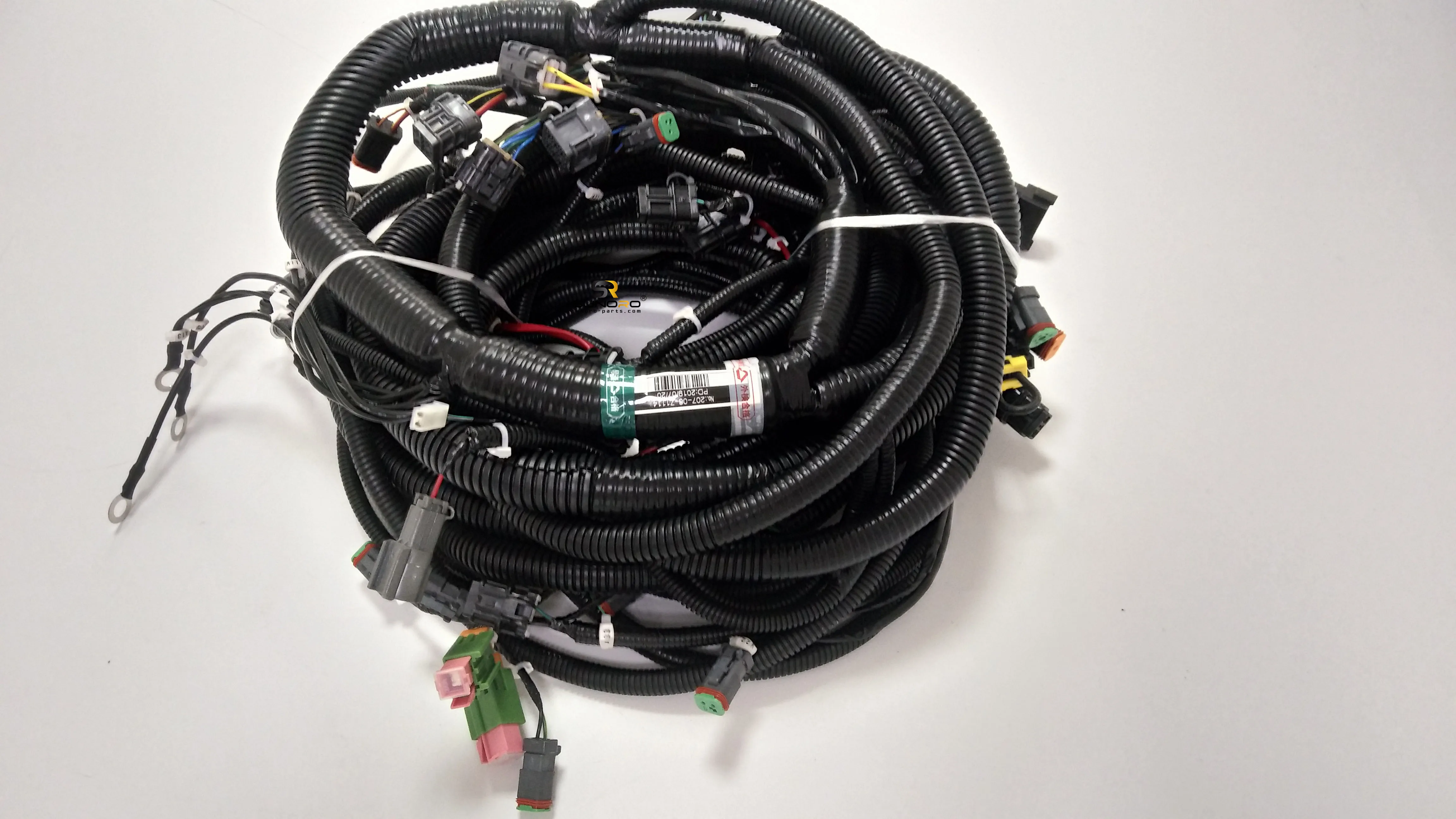 SUNORO PC360-7 Excavator Parts External Wiring Harness 207-06-71110 207-06-71114 External Cabin Wires Harness For PC360-7