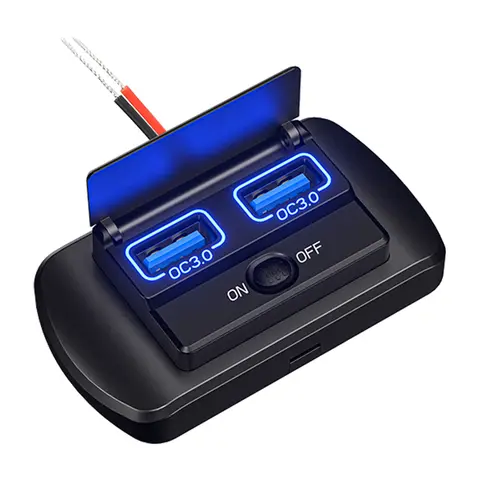 6 best sales usb charger socket - №5