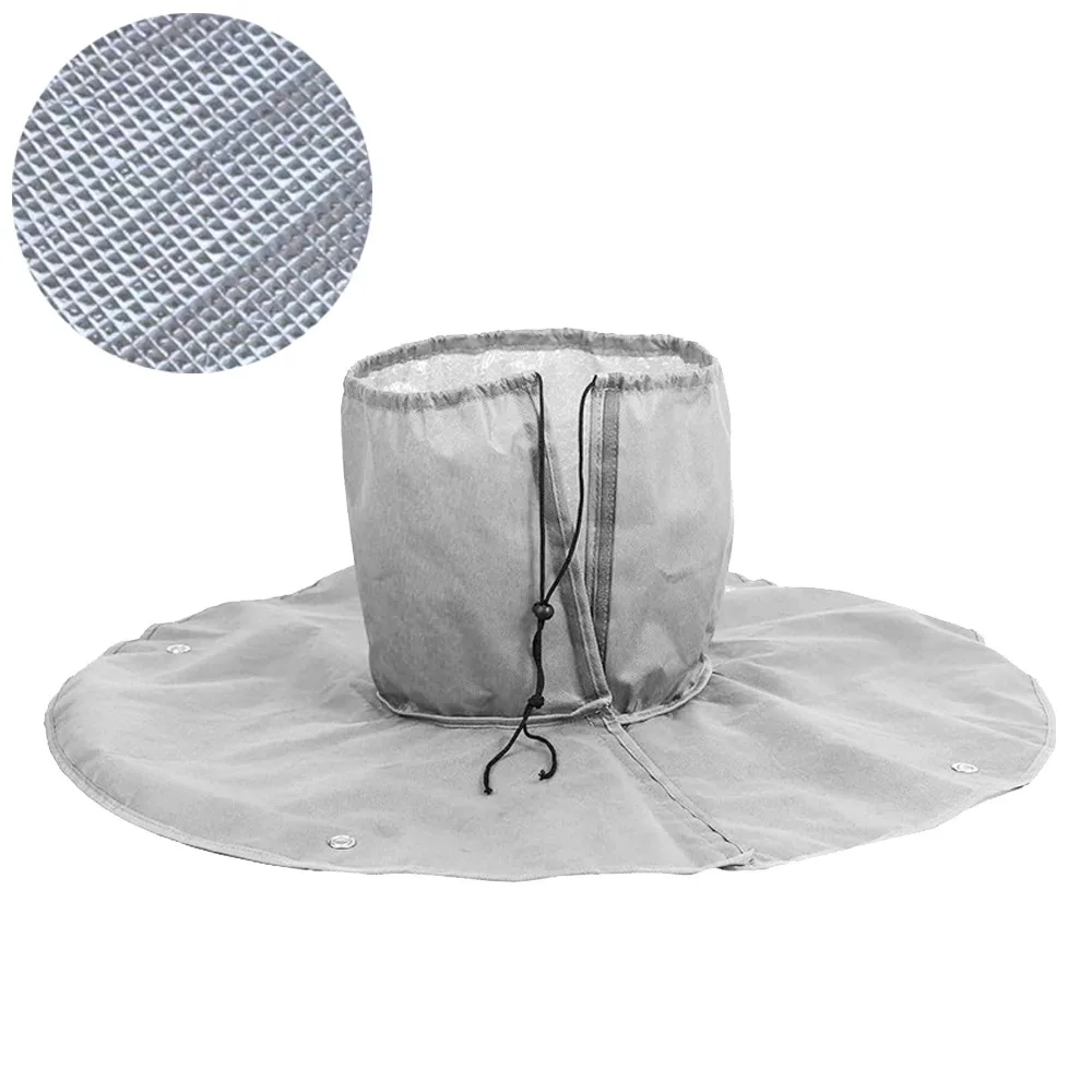 

Double Insulation Plant Insulation Cover Adjustable Straps Constant Temperature Thermal Plant Cover Elastic Cord Non-woven