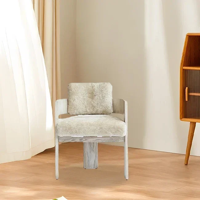 

l # Living Room Furniture Upholstered Indoor Home Furniture Chair Accent Chair Leisure Armchairs Comfortable Dining Chairs