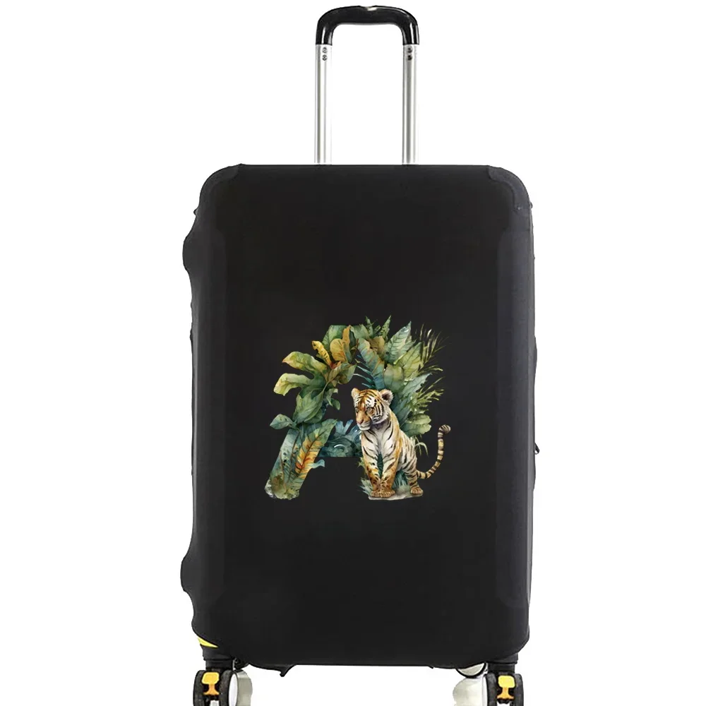 Luggage Covers Travel needments Reusable Travel Luggage Jungle Tiger  Series Suitable Luggage 18-32inch Reusable Washable 2024