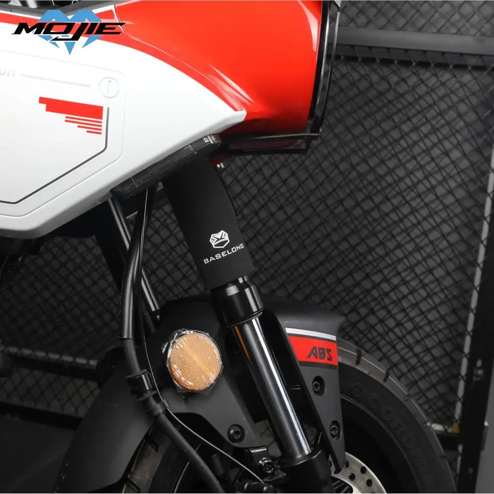 37-61mm Motorcycle Universal Front Fork Sock Guard Protector Cover Accessories For YAMAHA XTZ 660 750 1200 Super Tenere YZF1000R