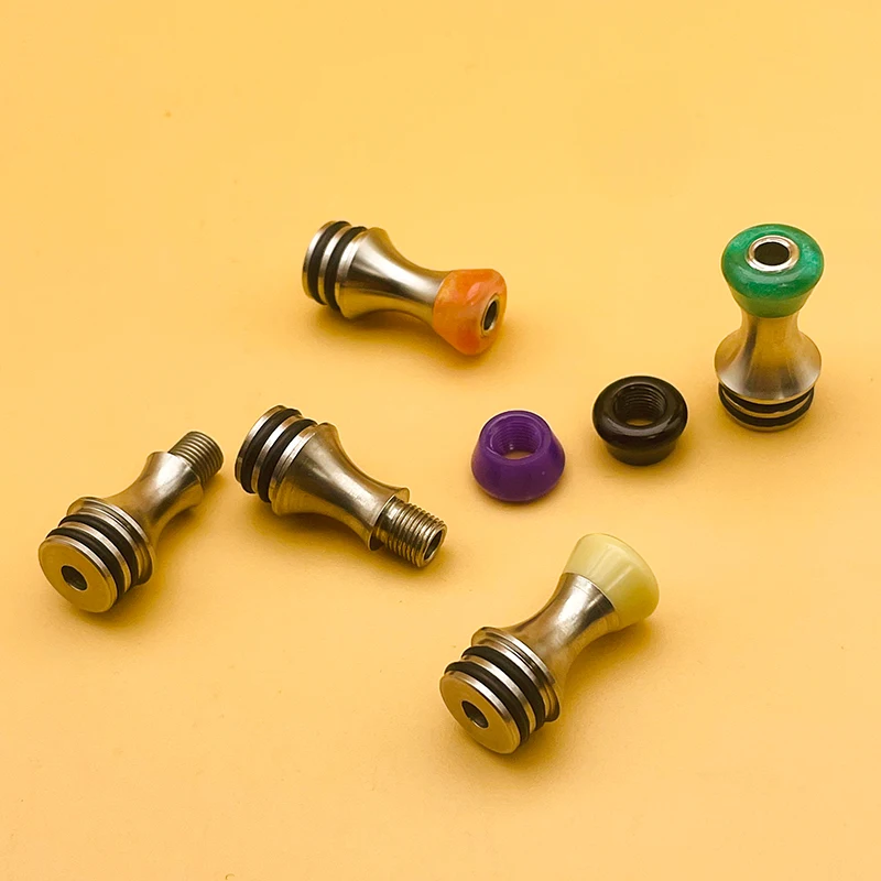 DSX из нержавеющей стали, смола MTL 510, капельный наконечник, термостойкий узкий мундштук для RDA RTA RDTA, бак-распылитель, аксессуар для вейпа