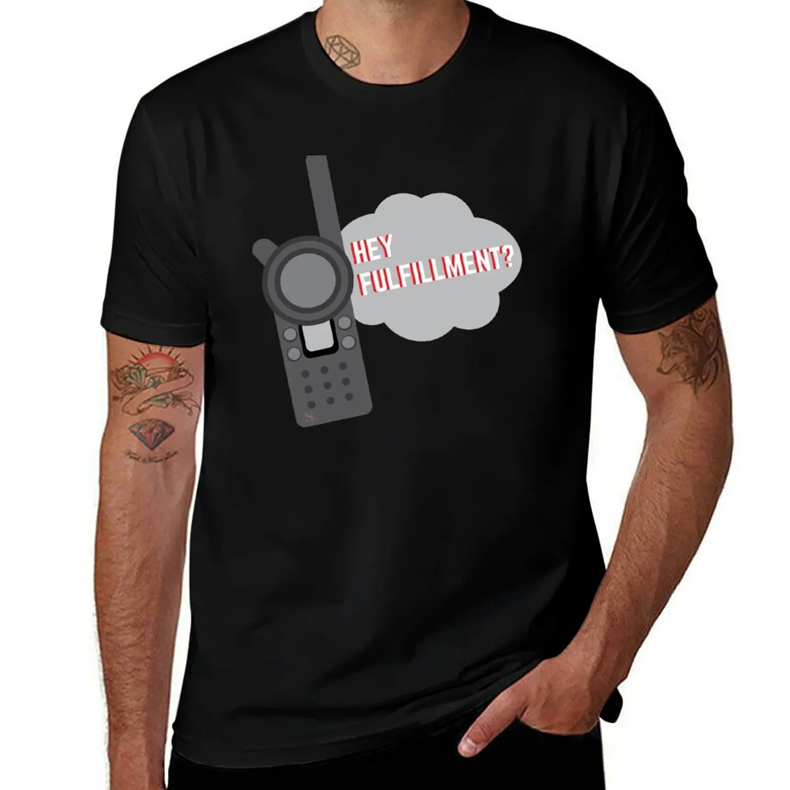 T-shirt pour membre de l'équipe de fulfillment, vêtements de travail, t-shirt simple
