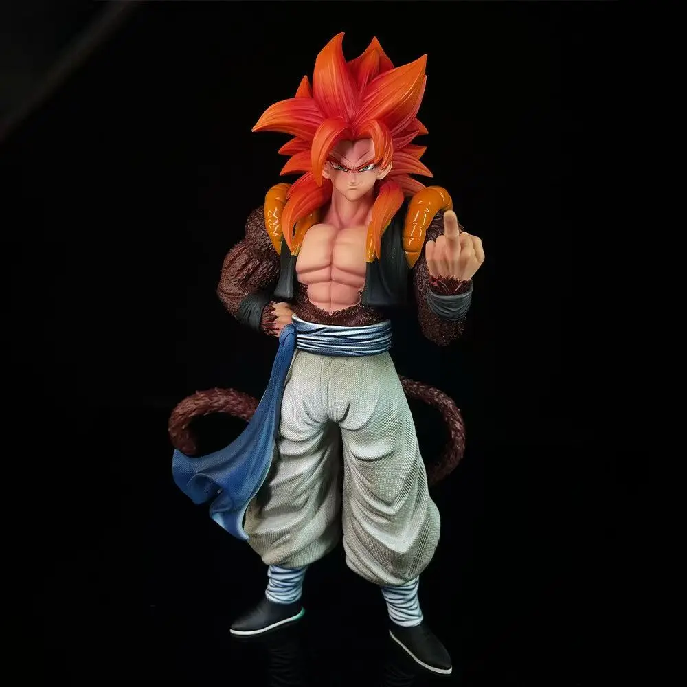 متوفر 31 سنتيمتر لعبة دراغون بول Gt Gogeta Ssj4 الشكل سوبر سايان 4 Gogeta عمل أرقام بولي كلوريد الفينيل تمثال جمع نموذج اللعب الهدايا #1