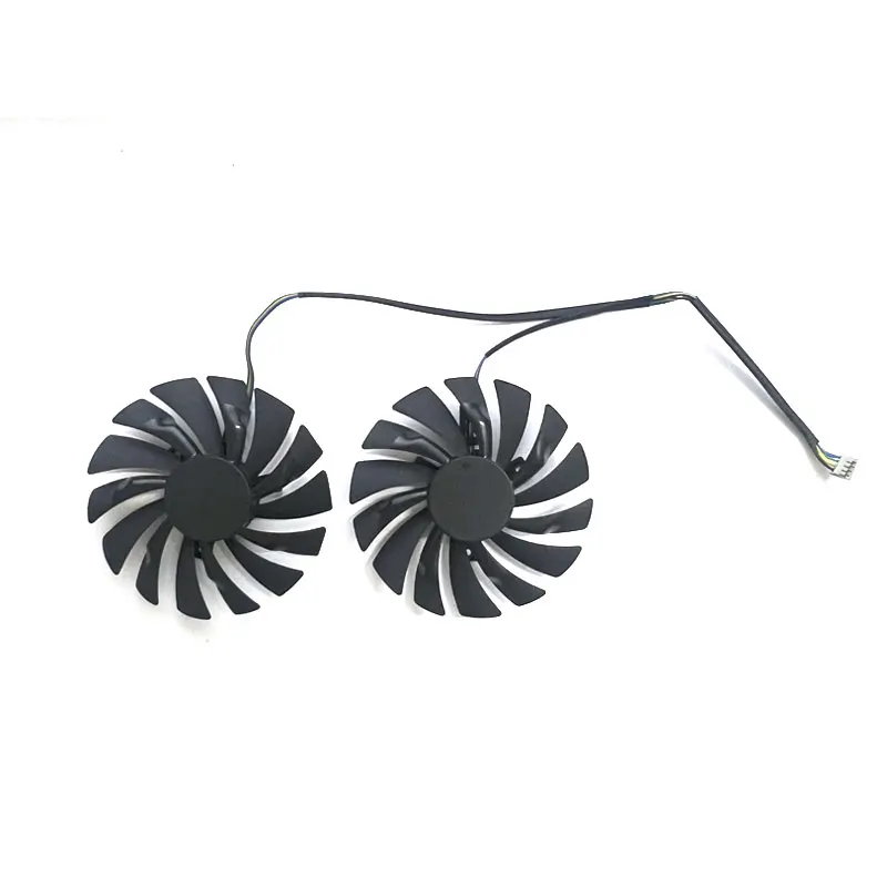 2 fans brand new for MSI Radeon RX5600 5700 5700XT 8GB GAMING X graphics card replacement fan PLD10010S12HH